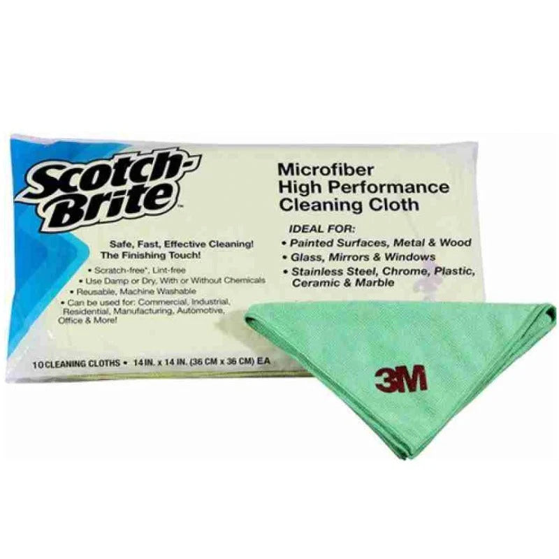 2pcs Microfiber cloth - Green