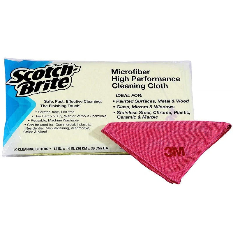 2pcs Microfiber cloth -Red