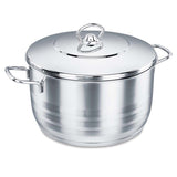 Casserole with lid , Silver