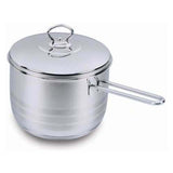Saucepan with lid & handle - Silver