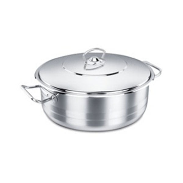 Casserole with lid , Silver
