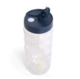 Water bottle with lid