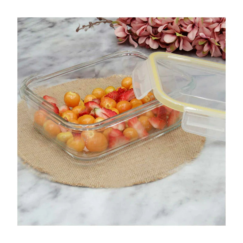 Square food canister