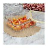Square food canister