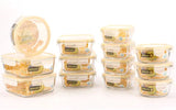 Square food canister