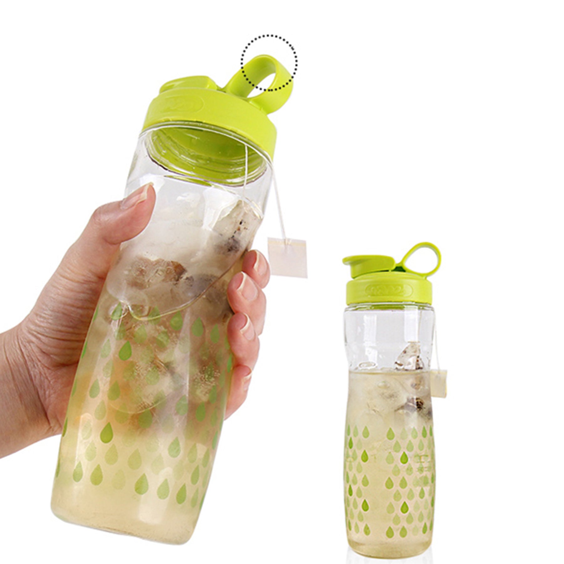 Water bottle - green