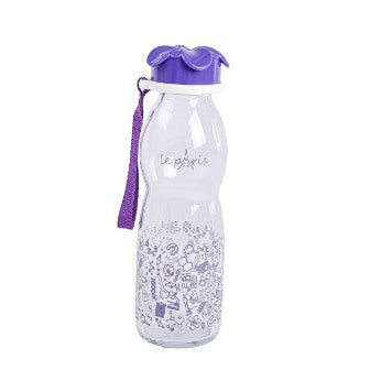 Painted bottle - Purple