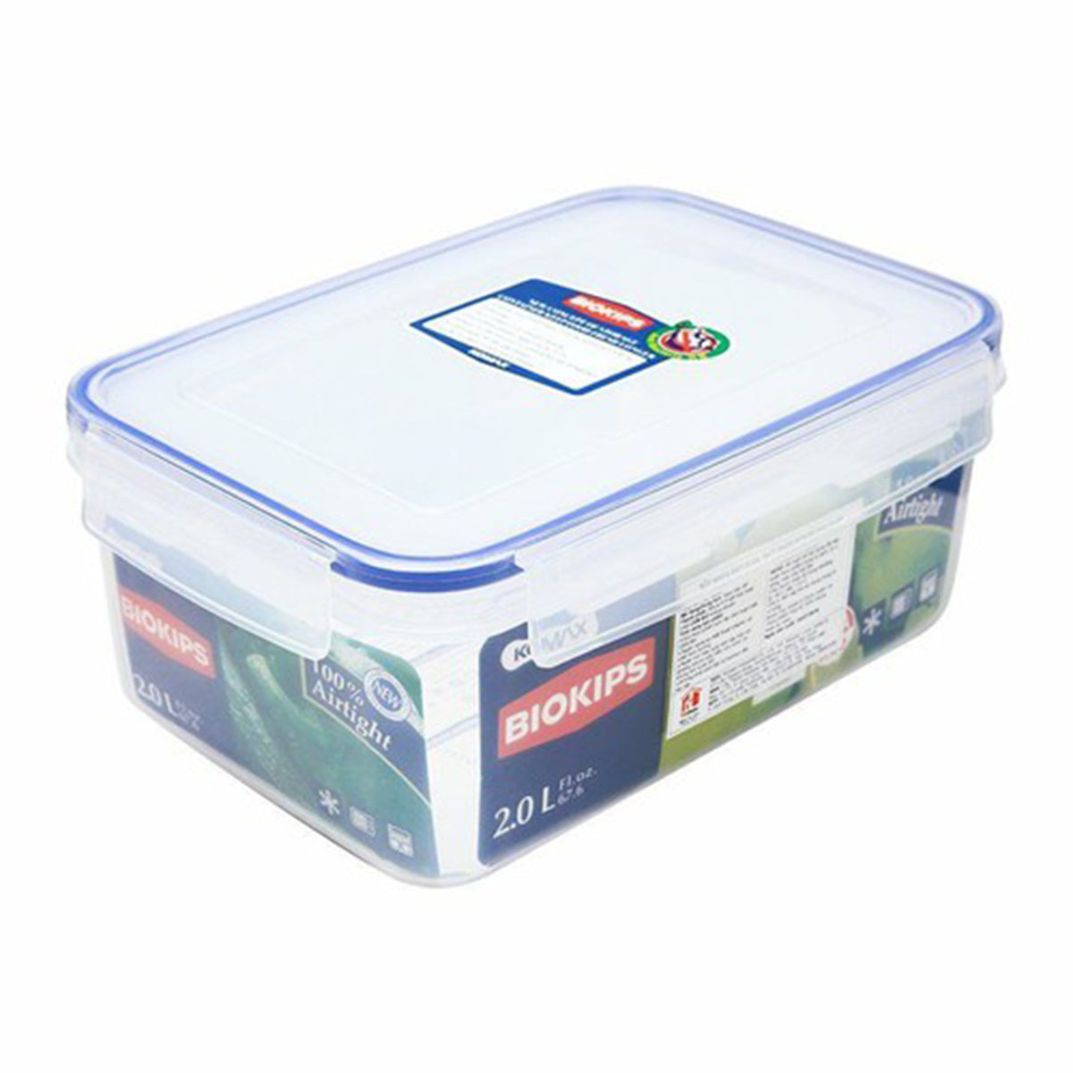 Rectangular container