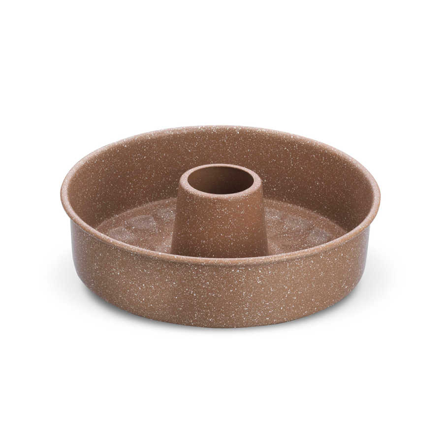 Fluted Tube Cake, Brown