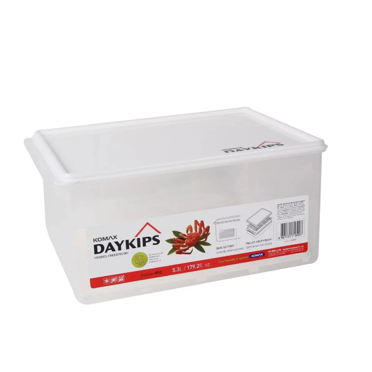 Daykips Rectangle Container R52 - 5.3L