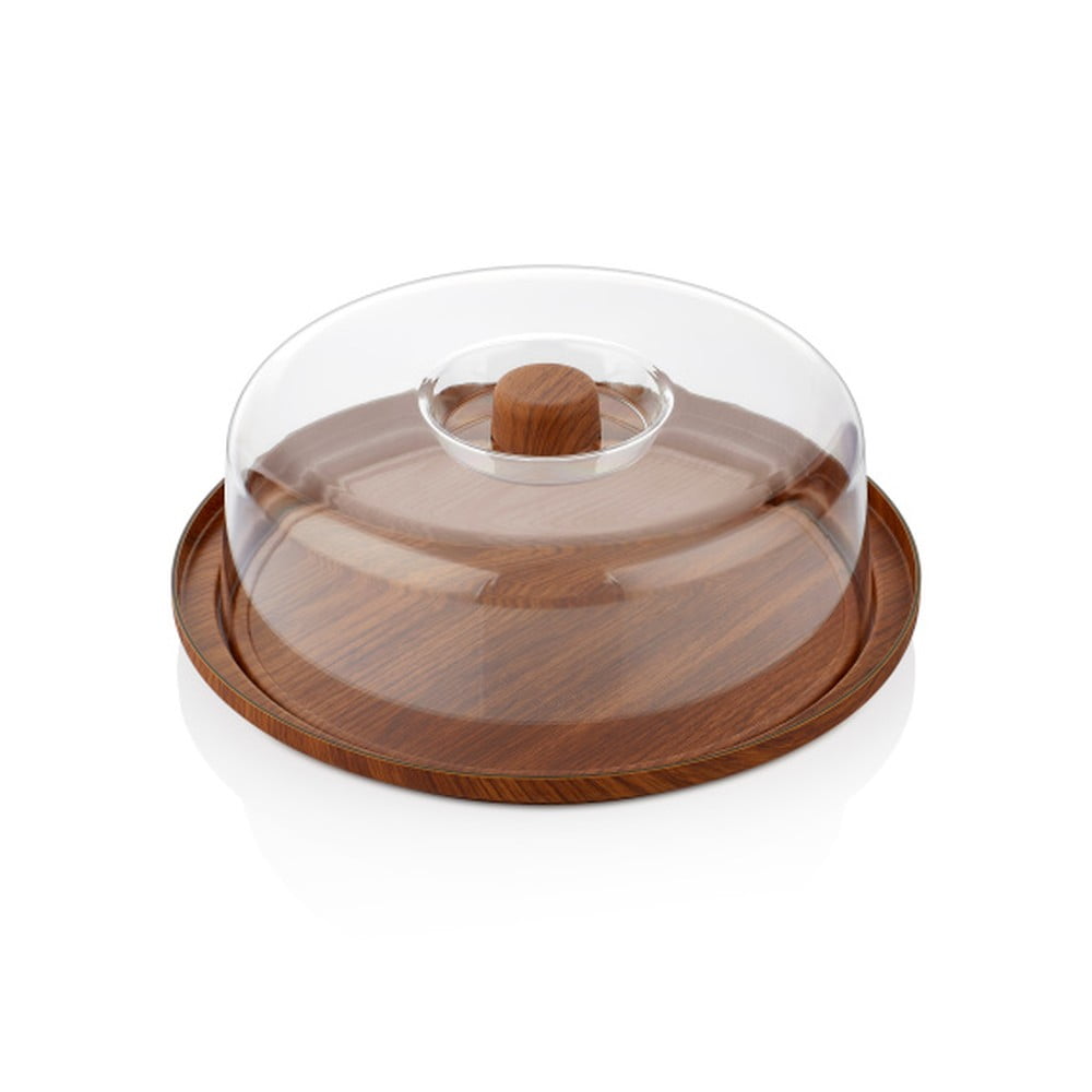 Pastry cake dish - Brown