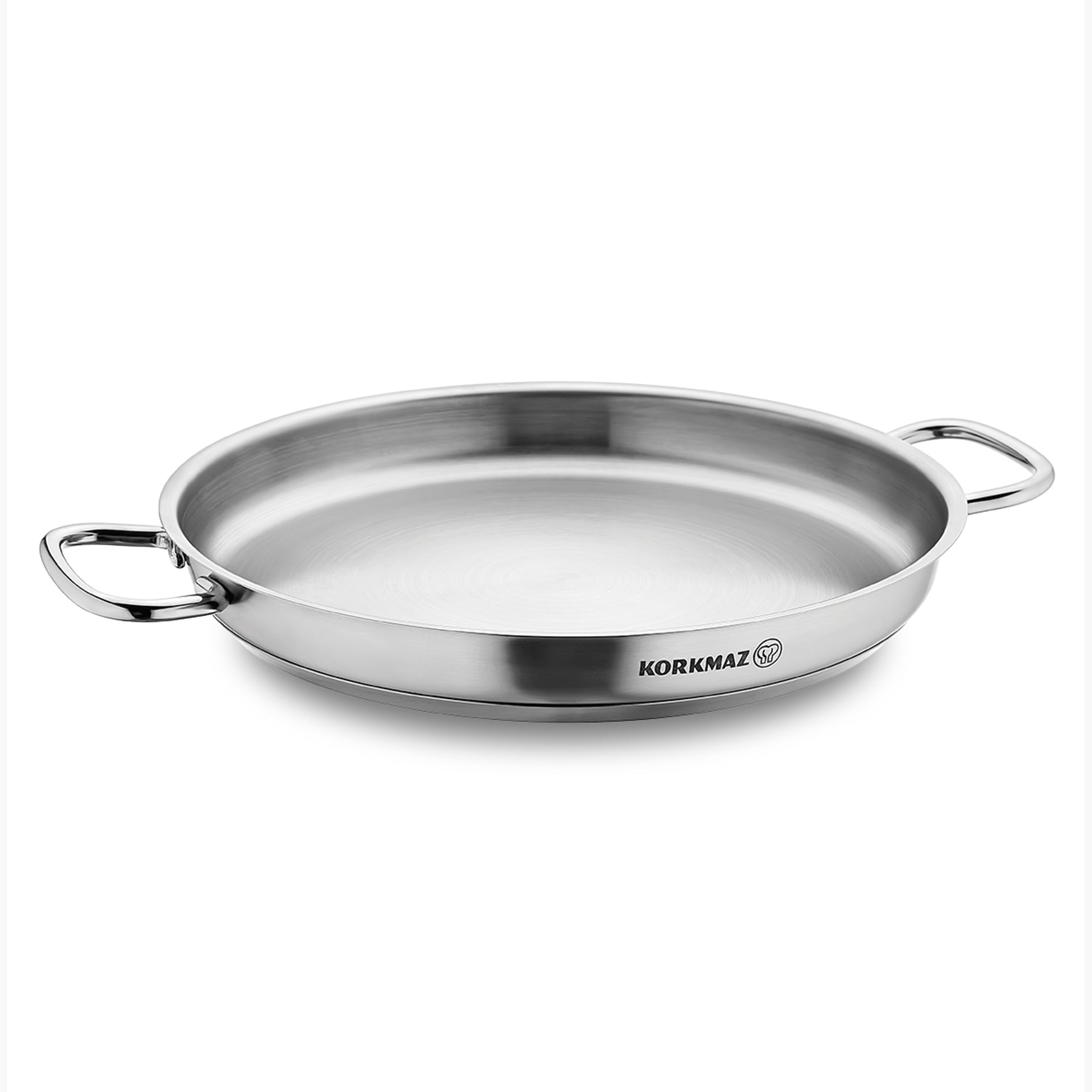 Proline Frypan with handles , Silver