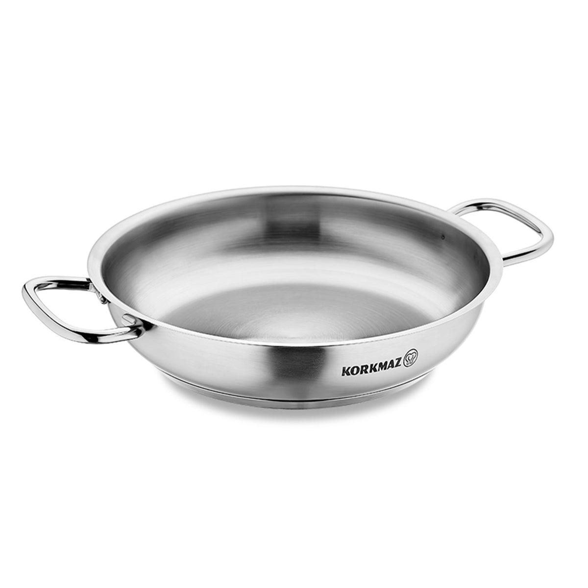 Proline Frypan with handles , Silver