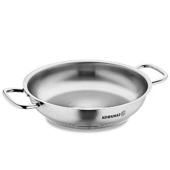 Proline Frypan with handles , Silver