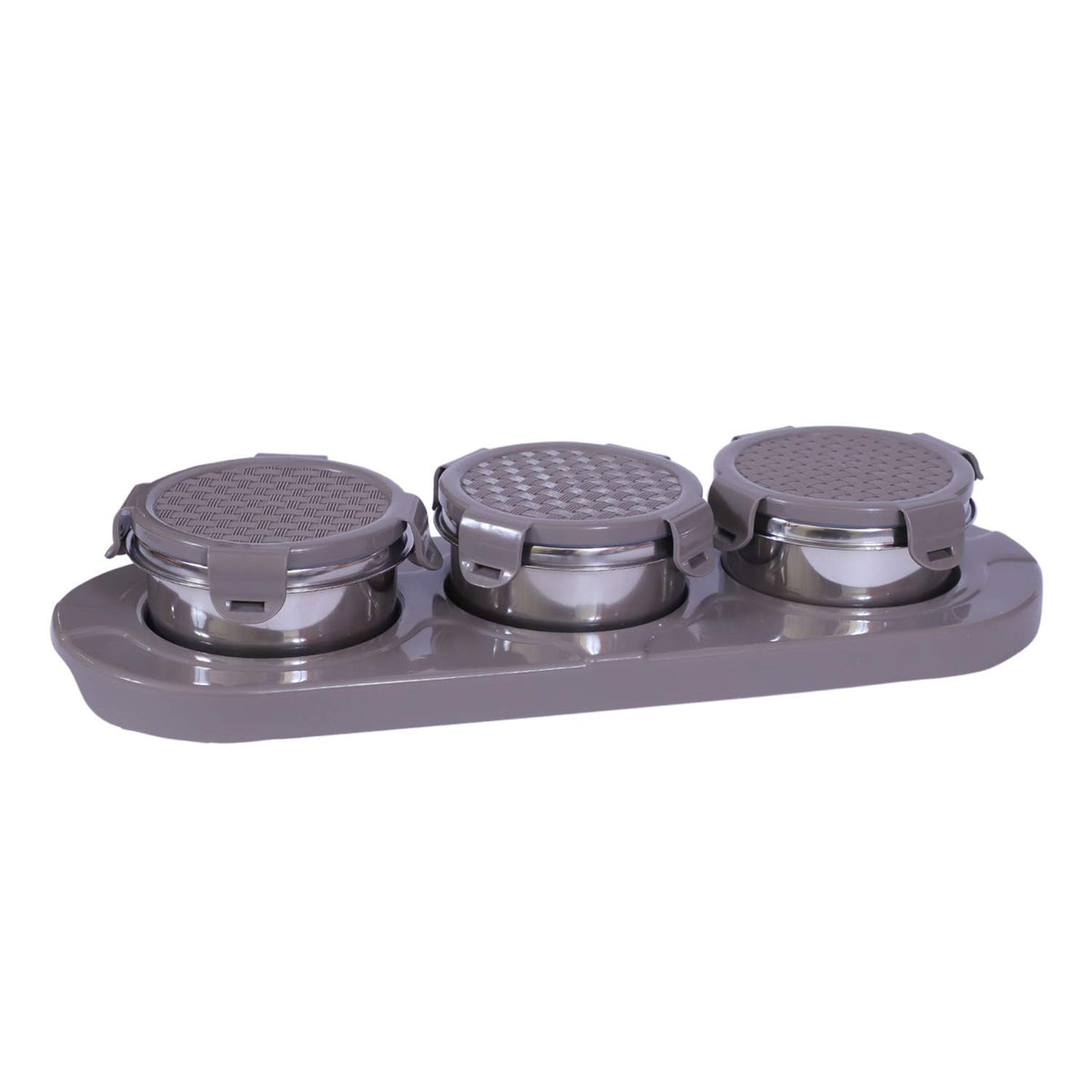 Stainless steel containers