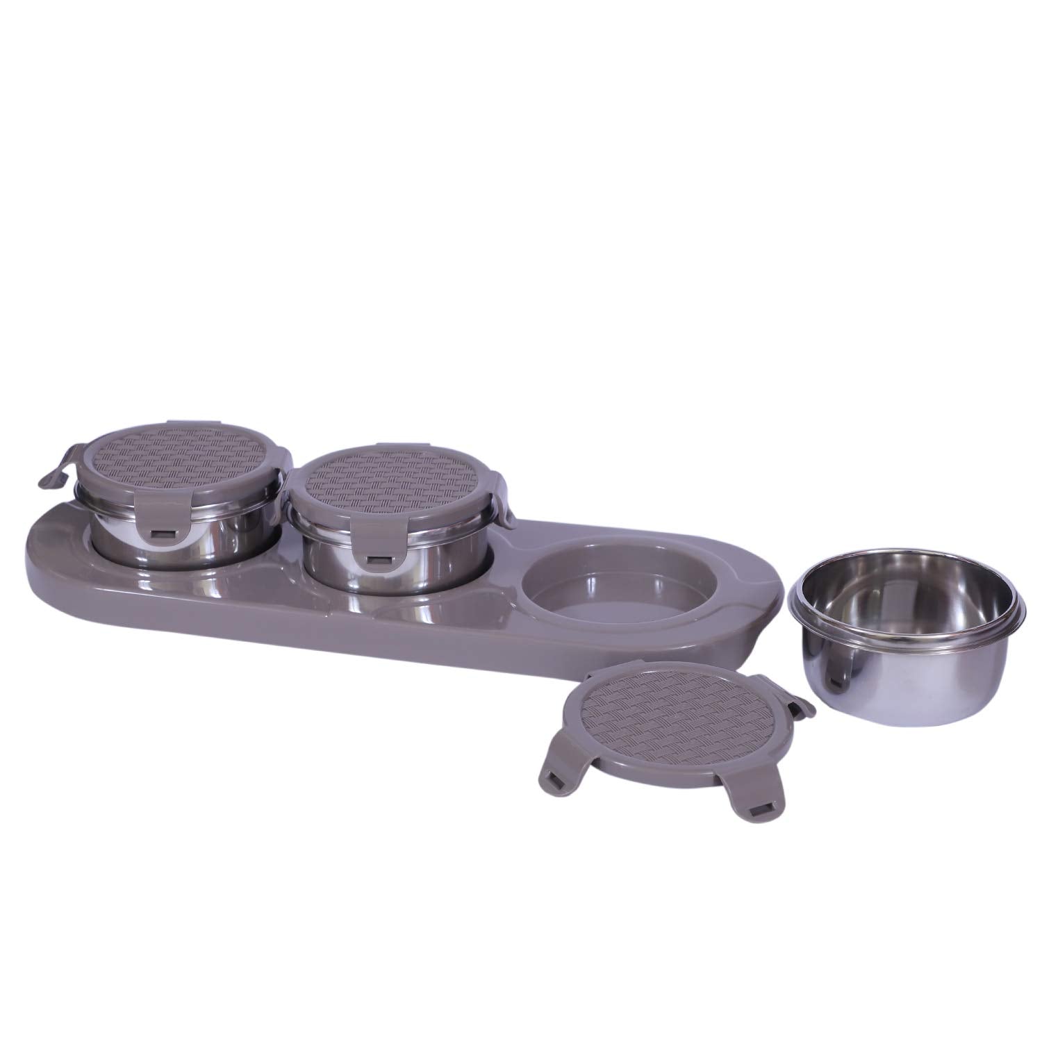 Stainless steel containers