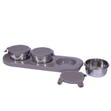 Stainless steel containers