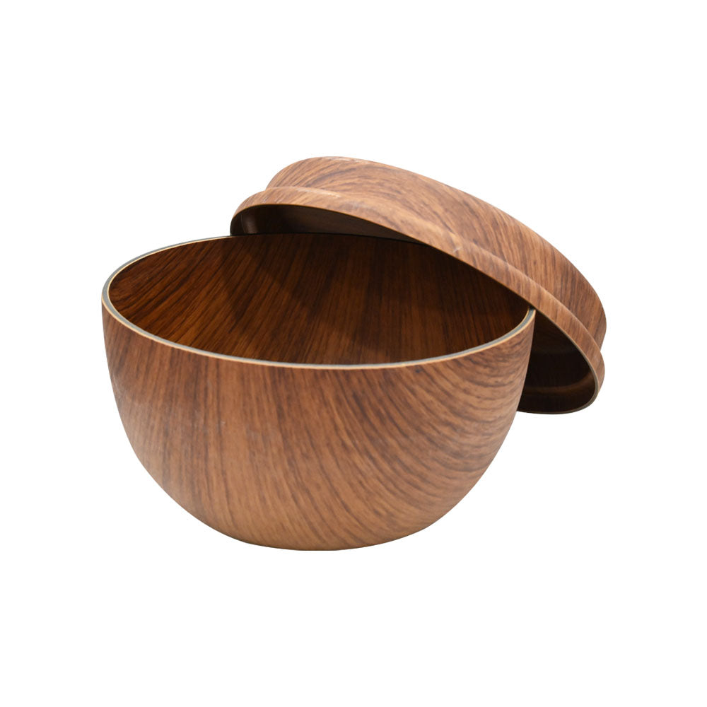 Storage Bowl with Lid - Brown