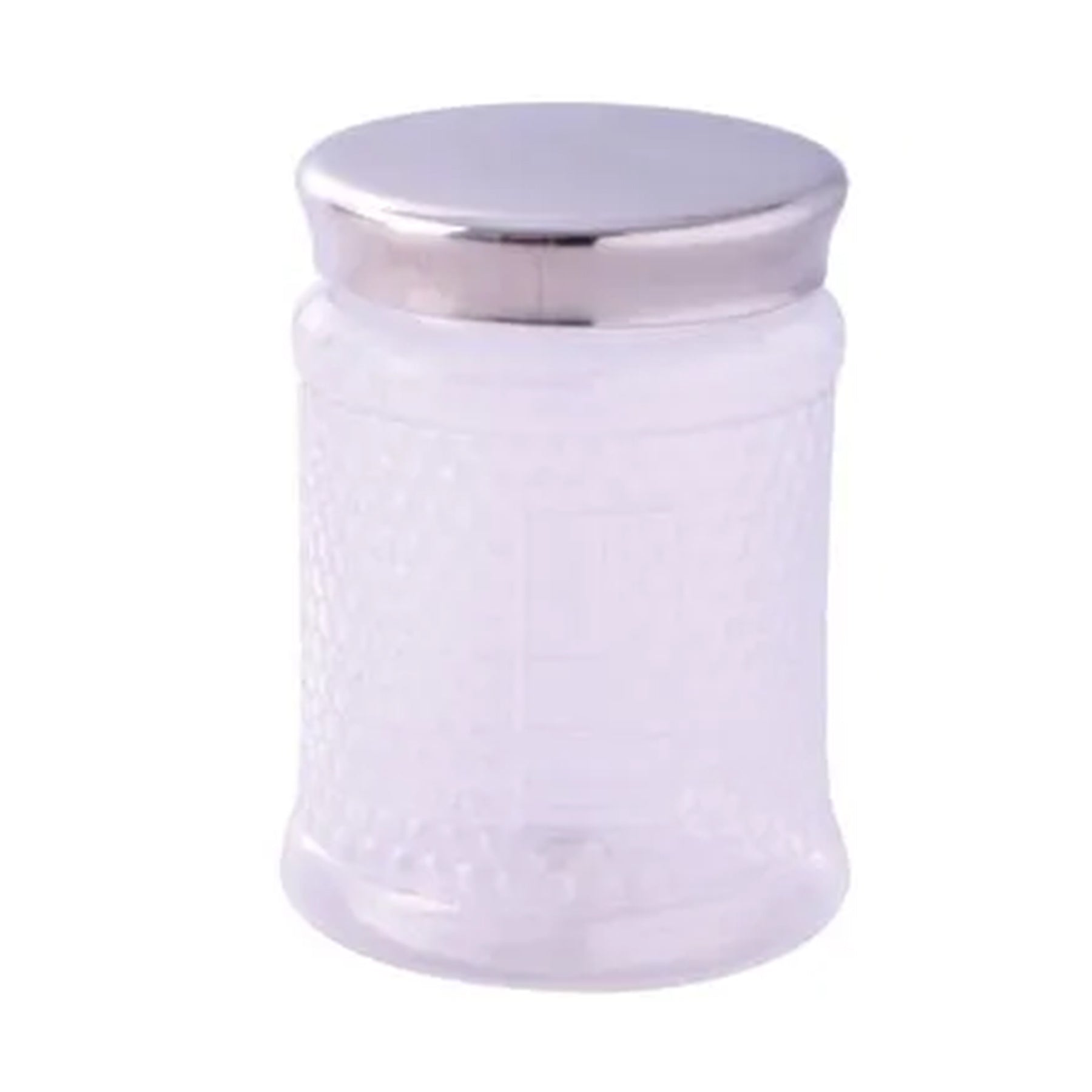 Crystal plastic jar
