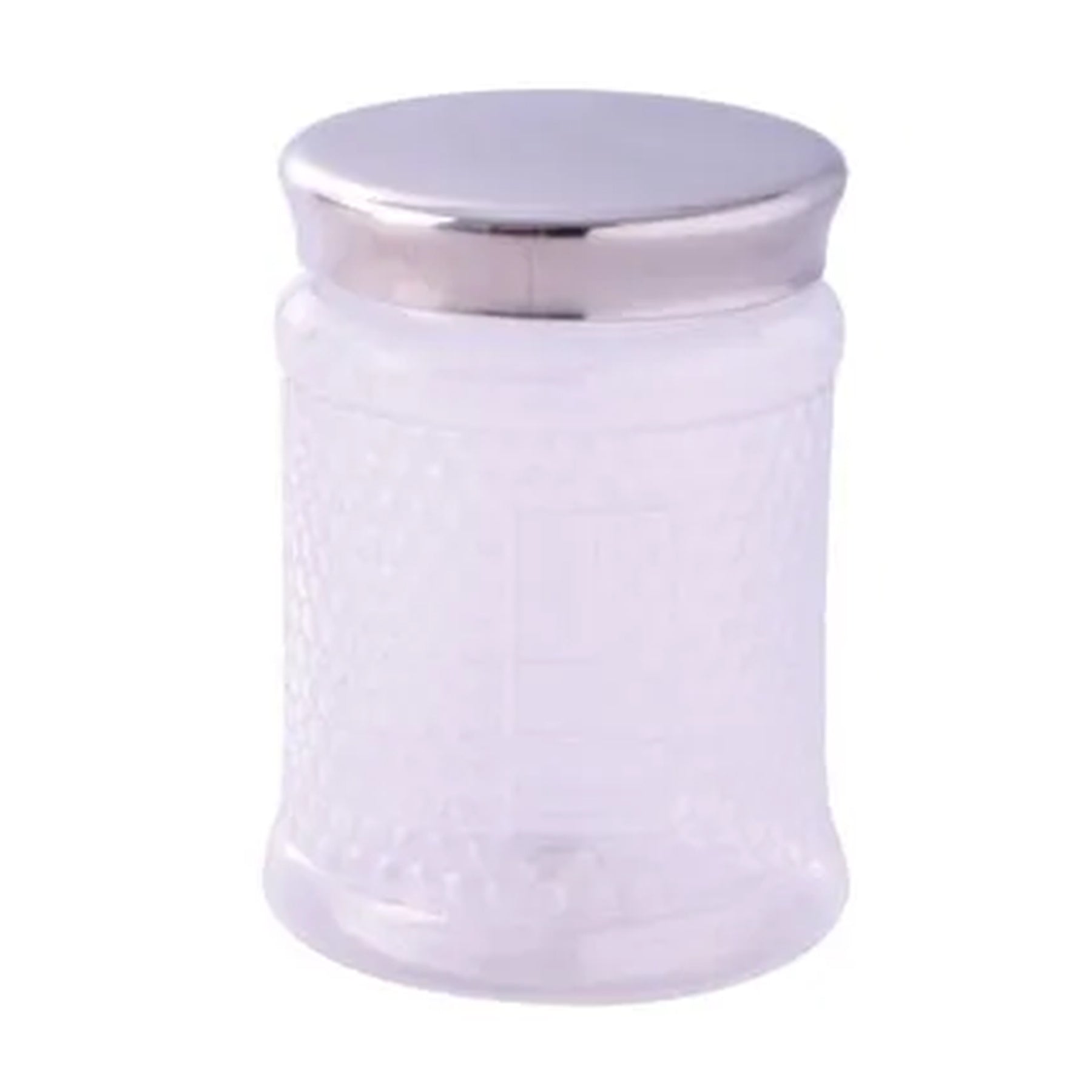 Crystal plastic jar