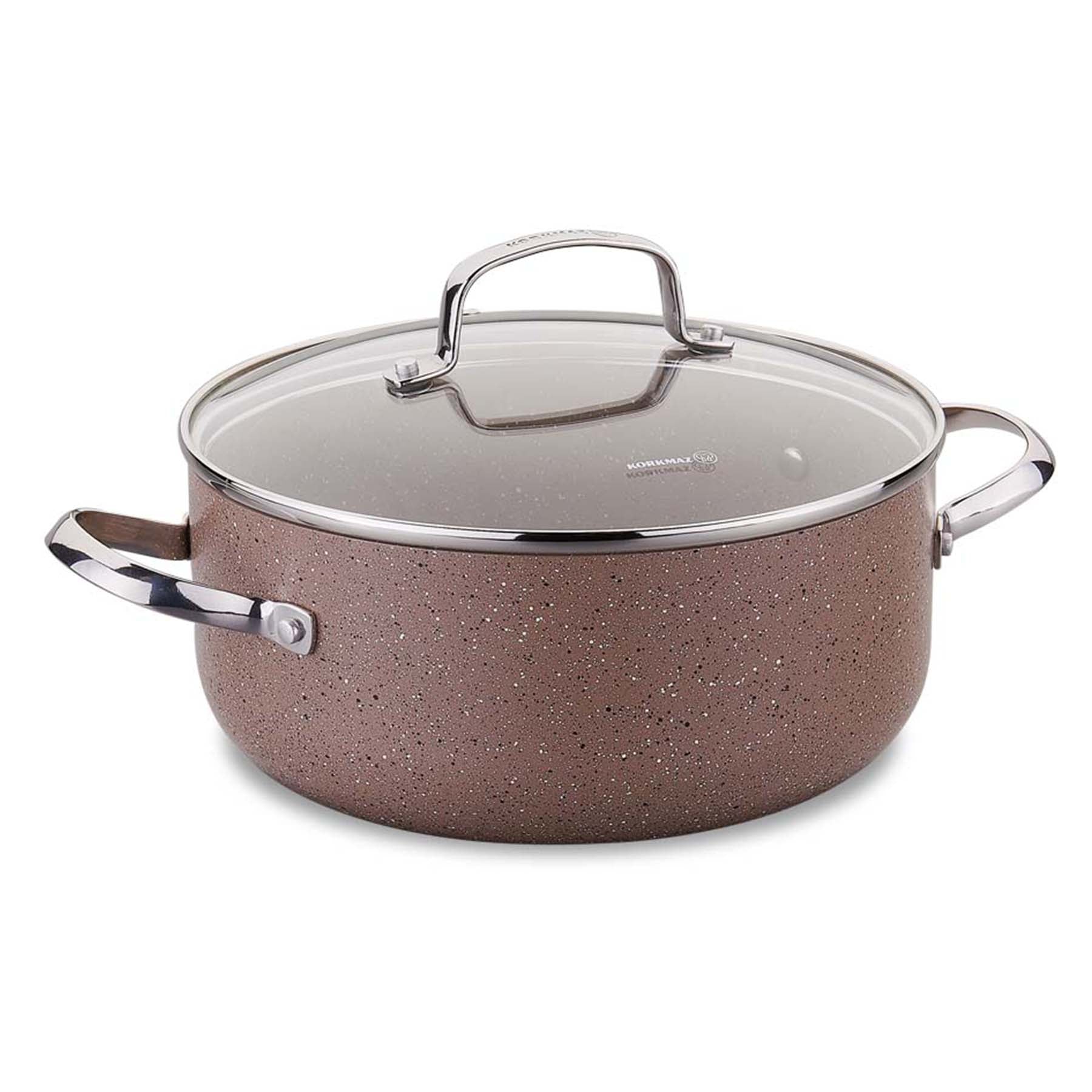 Casserole with lid, Beige