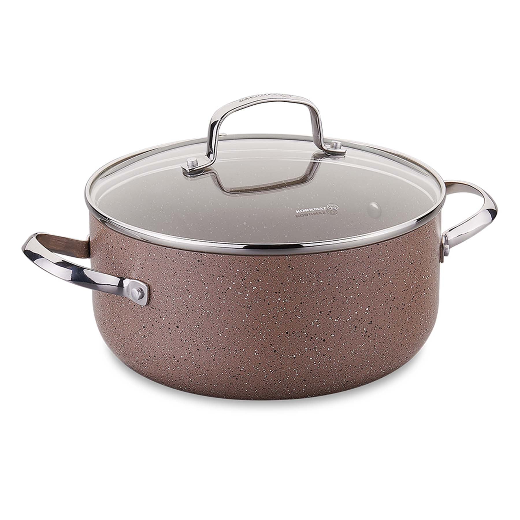 Casserole with lid, Beige