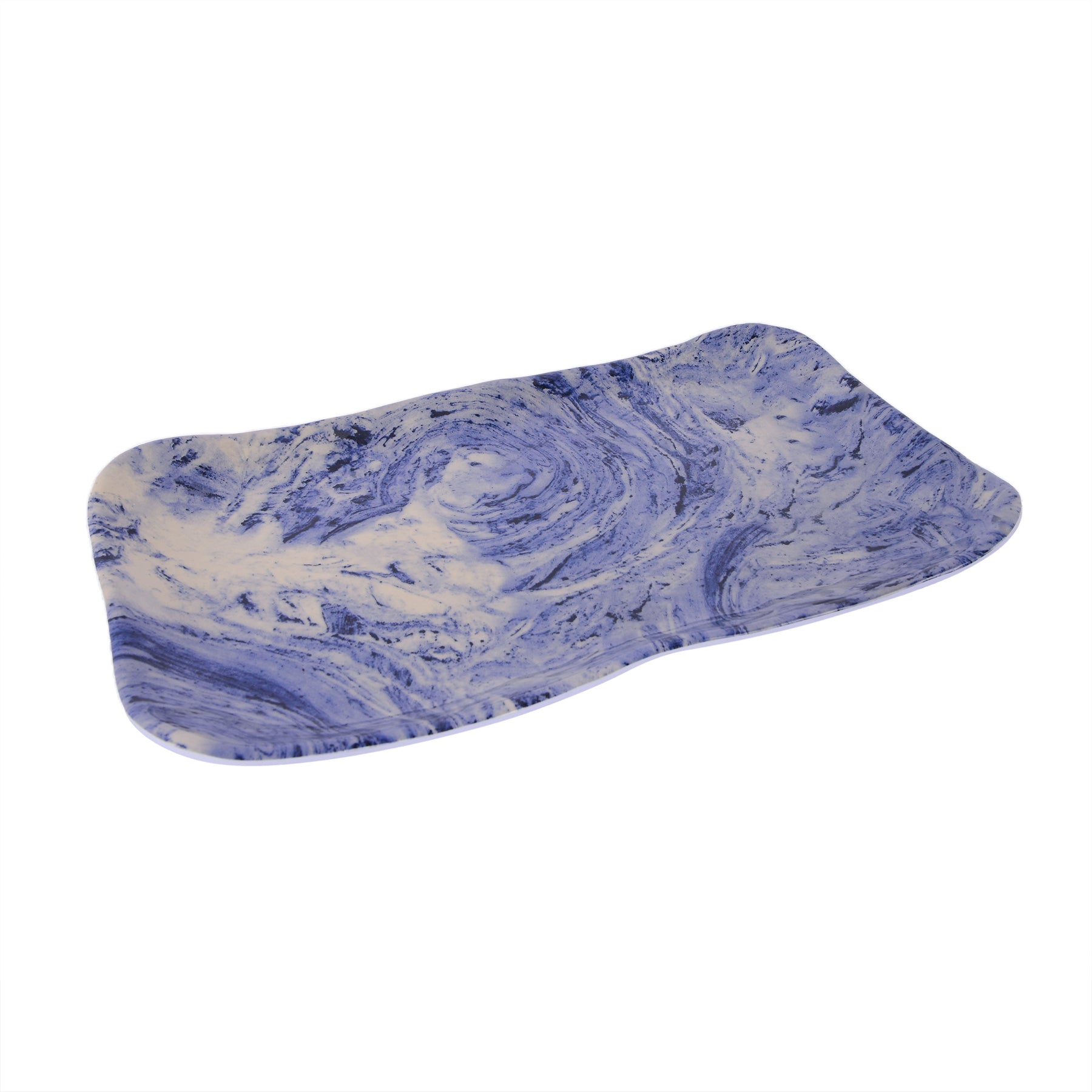 Rectangle Plate - Blue