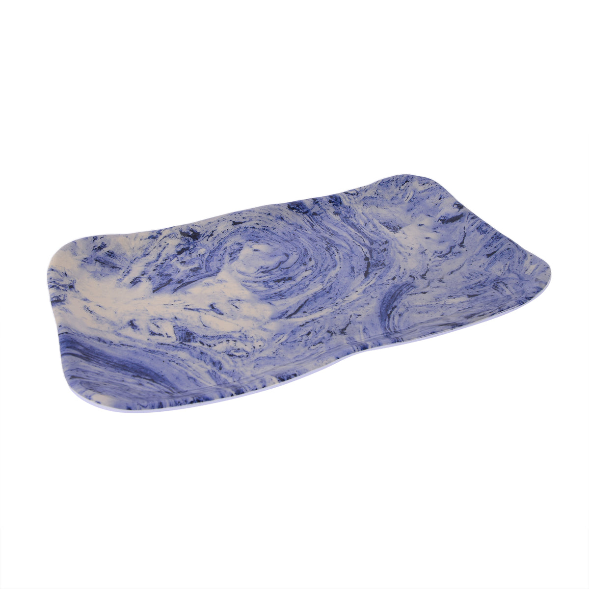 Rectangle Plate - Blue