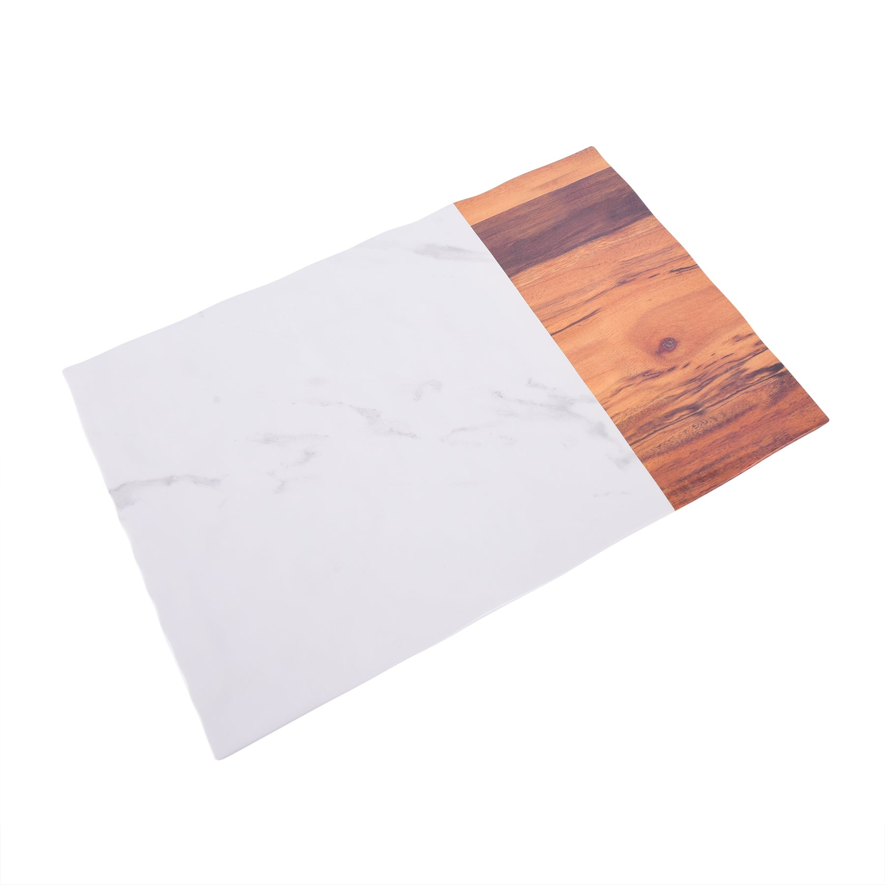 Food Medium Board- Marble & Brown