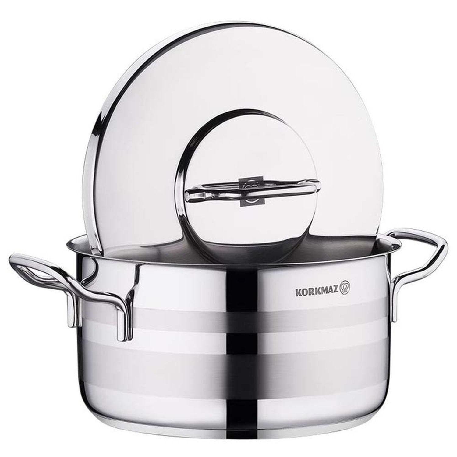 Casserole with lid - Silver 7.25L