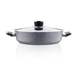 A3905 Low Casserole Dish, 2.5L - 24X6.5 Cm - Silver