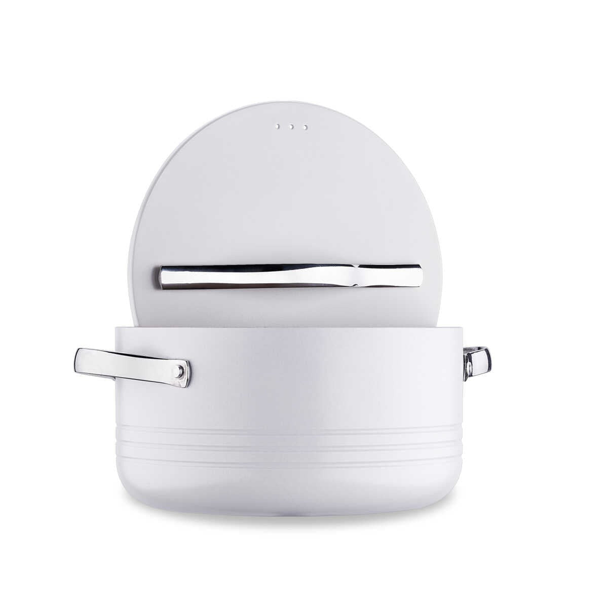 A2620-1 Linea Plus 7Pcs Cookware Set - Vanilla White