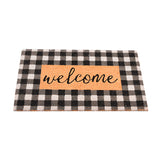 Pvc Backed Natural Mats 50X80Cm Welcome-Multicolor