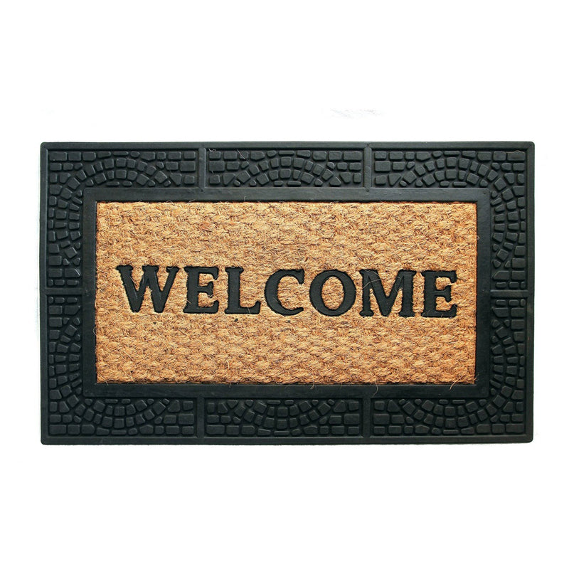 Pp Rubber Tray Mats 40X60 Cm Welcome