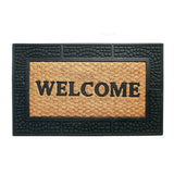 Pp Rubber Tray Mats 40X60 Cm Welcome
