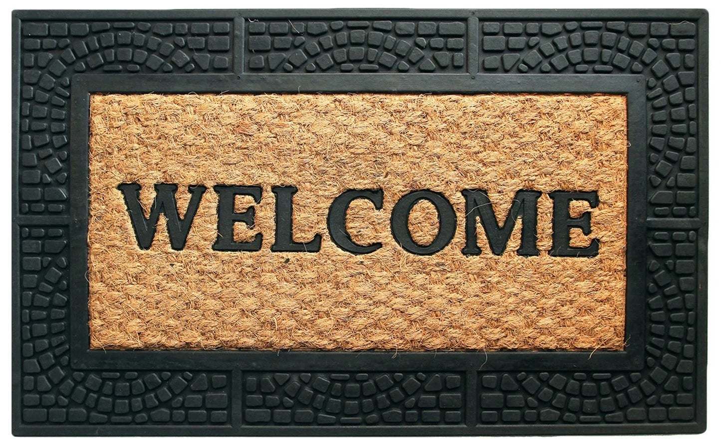 Rubber Pin Sanitize Mat 45X75Cm – Heavy Duty Entrance Mat - Multicolor