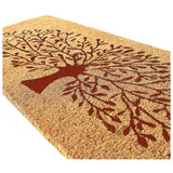 Eogily Coir Mat 80X120 Cm Green Double Frame - Beige