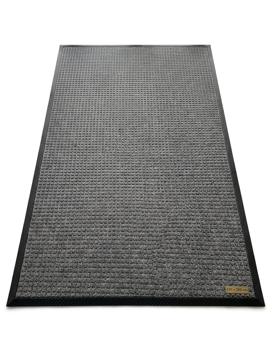 HBlife Rubber Backed Quick Drying Mat 150X250 Cm - Black