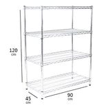 Wire Shelf 4-Tier