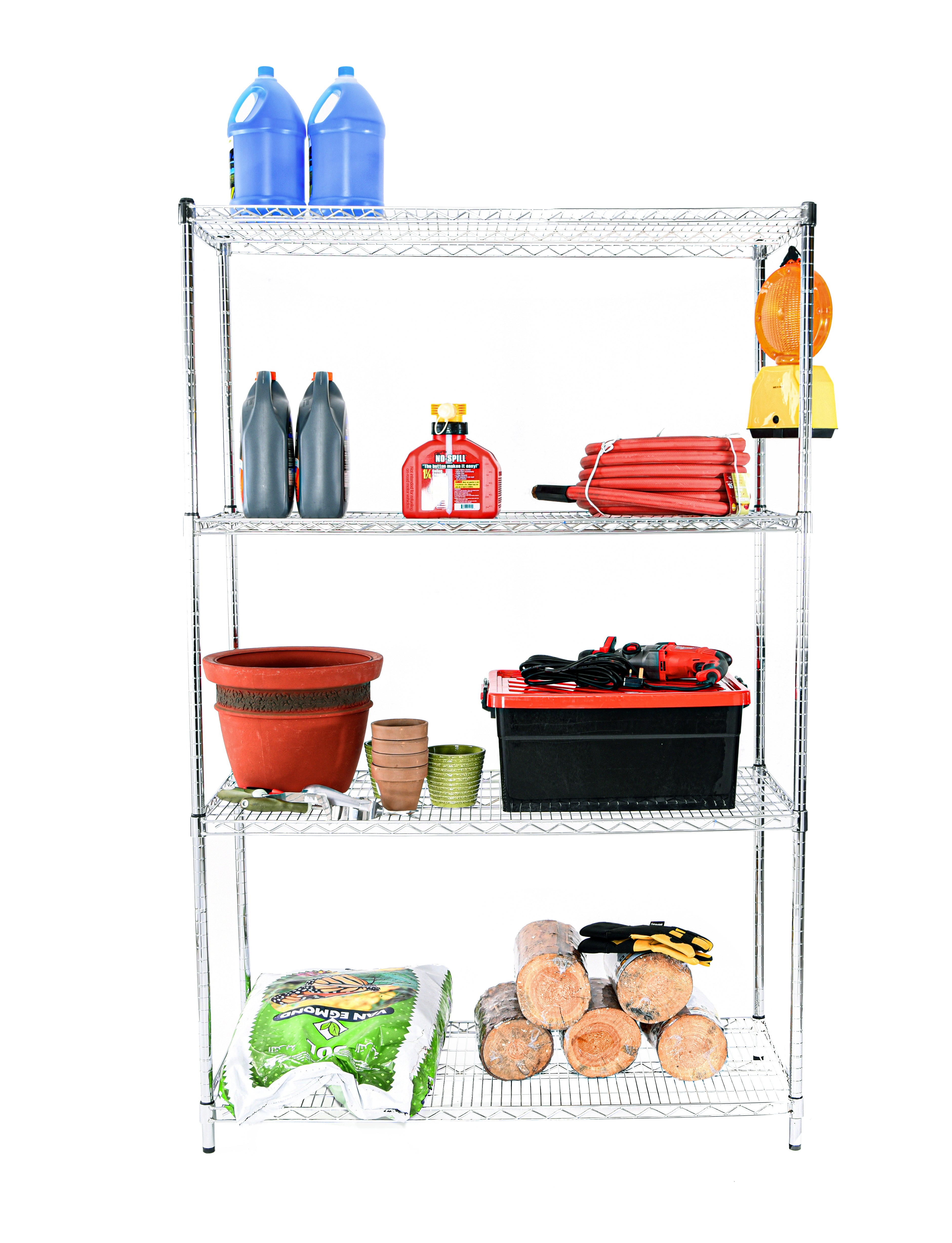 Wire Shelf 4-Tier