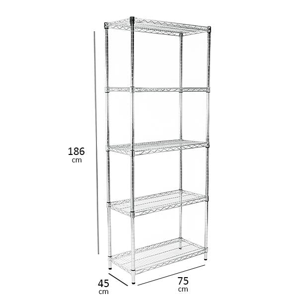 Wire Shelf 5-Tier