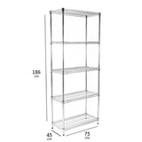 Wire Shelf 5-Tier