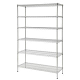 Light Duty Wire Shelf 6 tiers