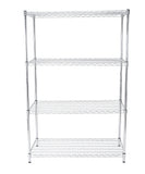 Light duty wire shelf 4 tiers