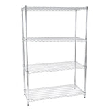 Light duty wire shelf 4 tiers