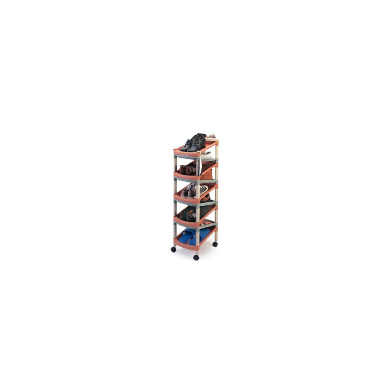 9 Tier Shoe Rack- Multicolour
