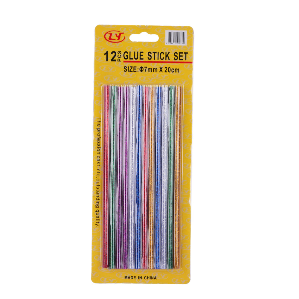 12pcs Colored glue gun stick