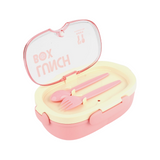 Kids Lunch Box Plastic 850+450 ml - Pink