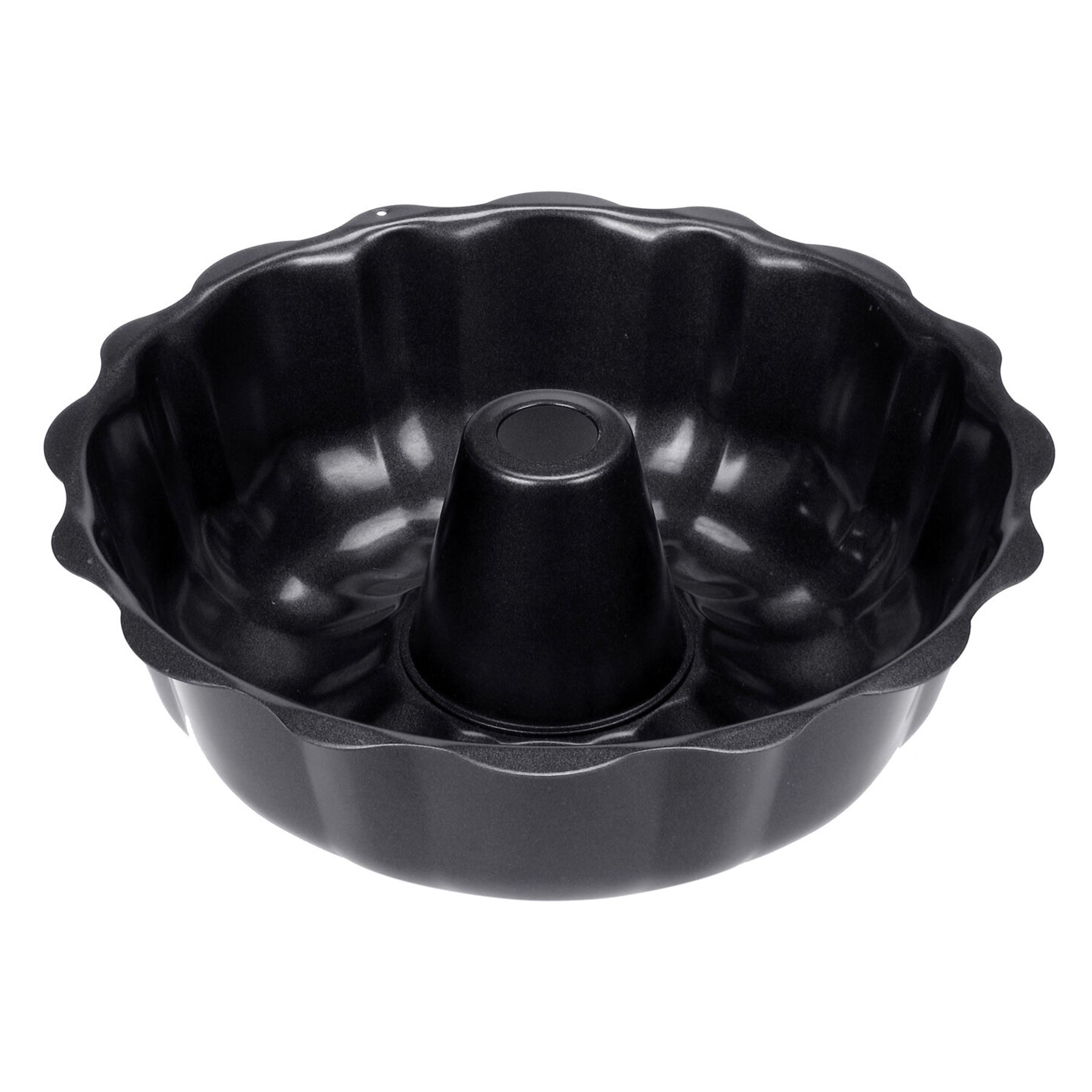 Fluted tube pan , Black