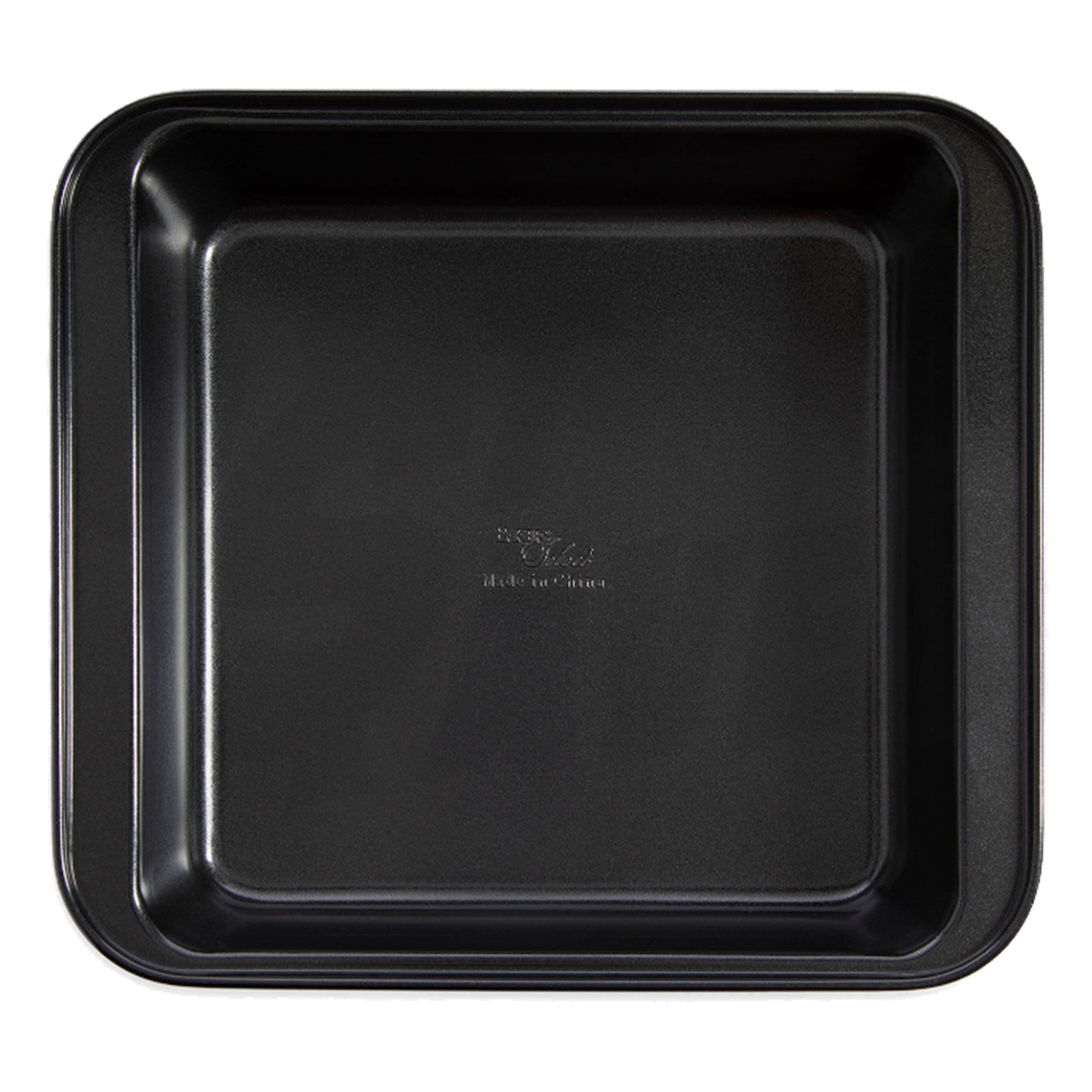 Square cake pan , Black